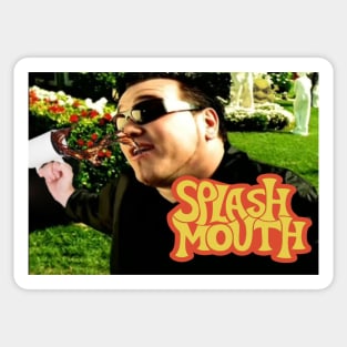 Splash Mouth Sticker